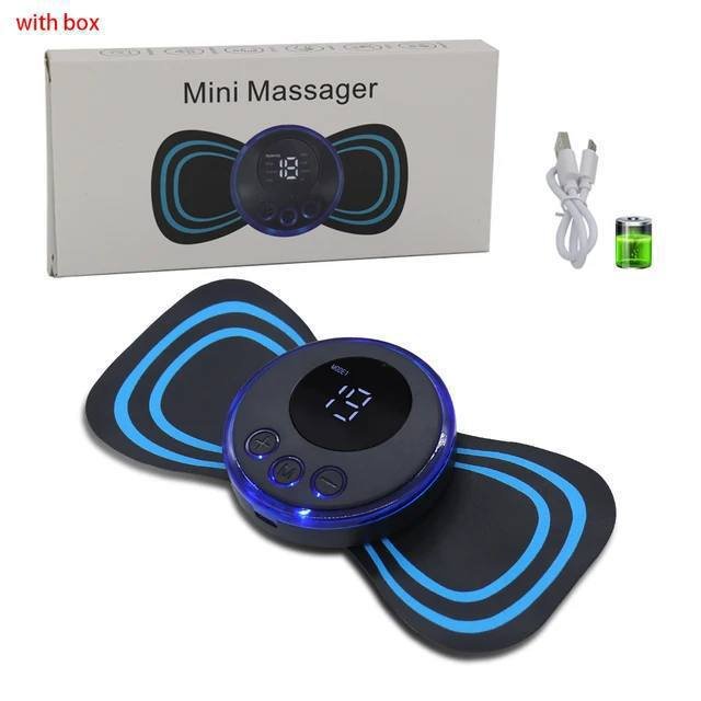 🌟 Descubre el Mini Parche Masajeador Eléctrico: Tu Mejor Aliado para el Bienestar 💆♀️