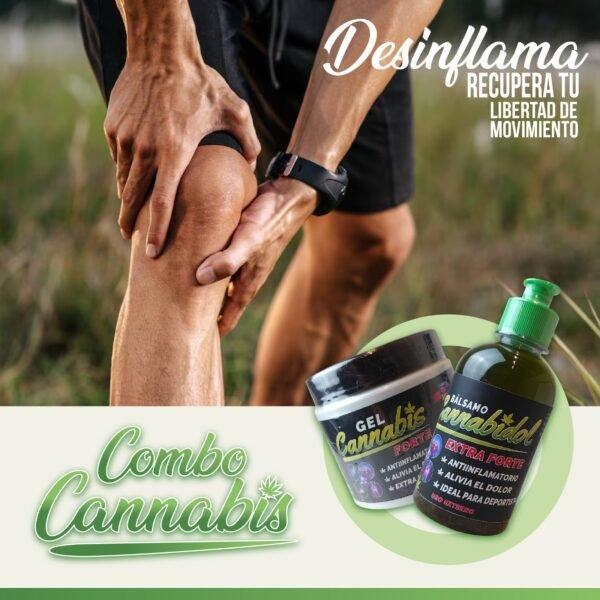 🌿 COMBO 1 GEL + 1 BÁLSAMO CBD - RECUPERACIÓN DEPORTIVA