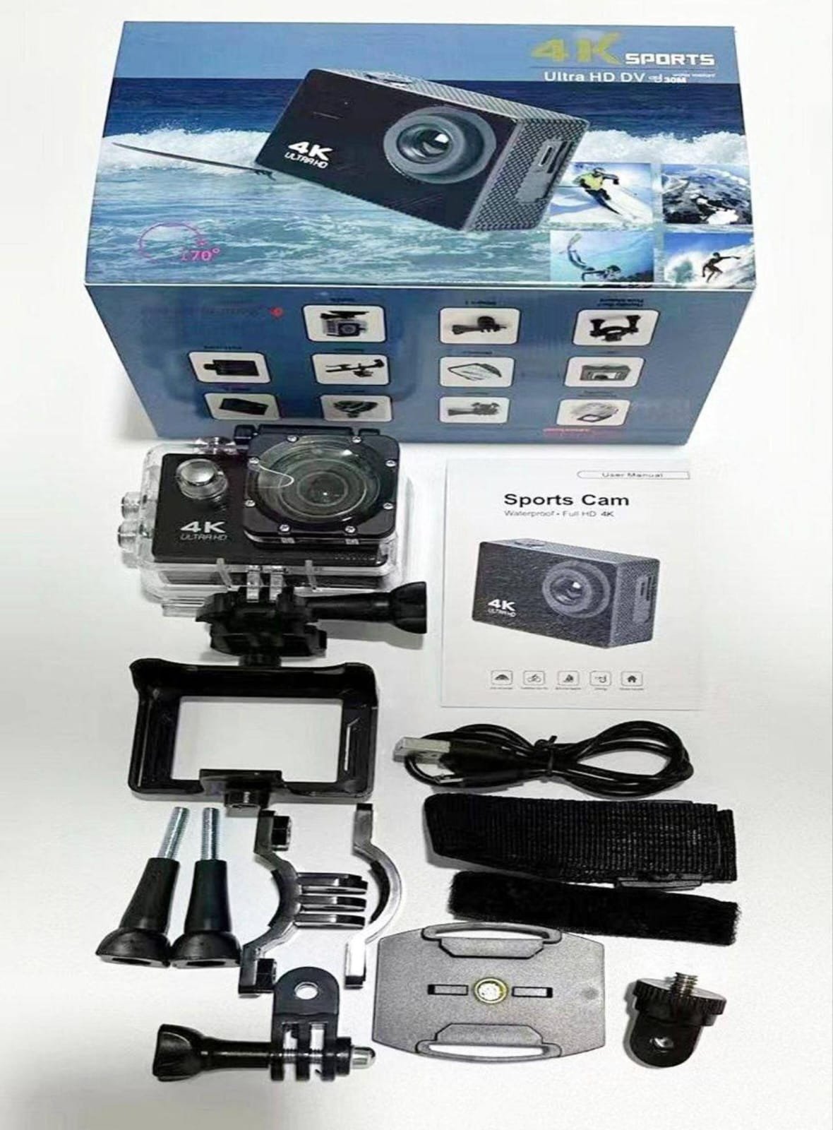 **📷 CÁMARA PRO DEPORTIVA 4K WIFI - Imagen 4