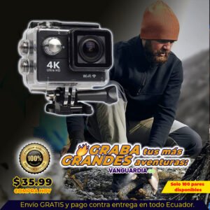 **📷 CÁMARA PRO DEPORTIVA 4K WIFI